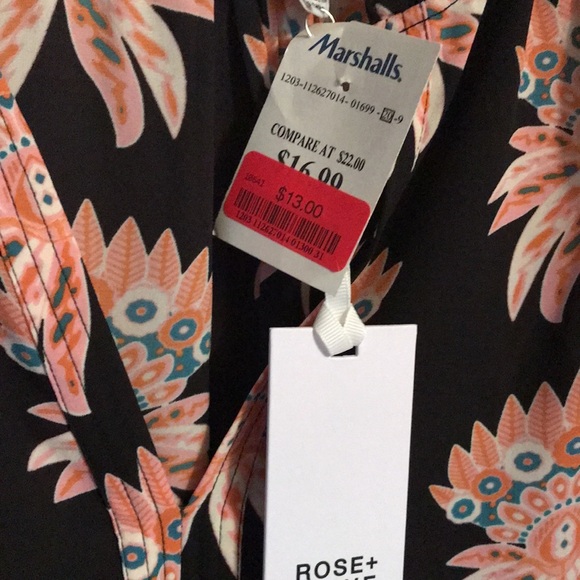 NWT Floral print shirt - Picture 5 of 5